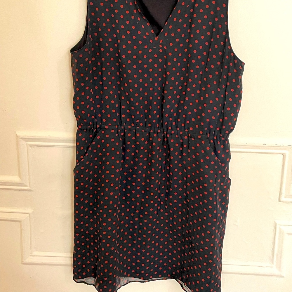 Polka dot mini dress